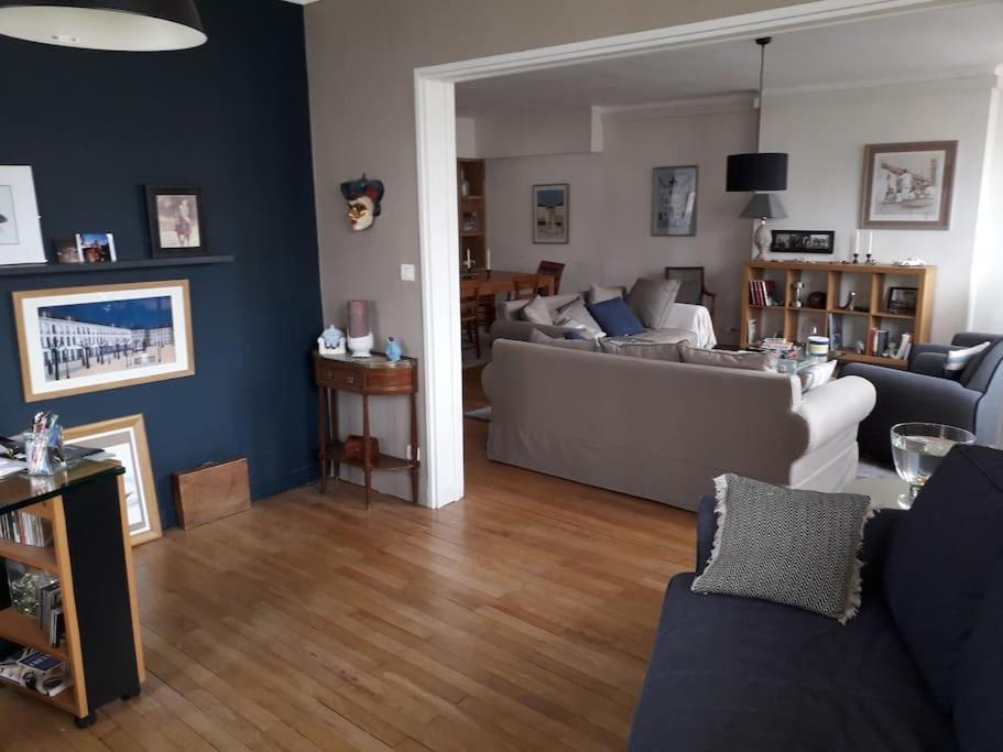 Appt 3 Chambres Hyper Centre Tres Calme Tres Clair Quartier Place Royale, Parking Gratuit Nantes Bagian luar foto